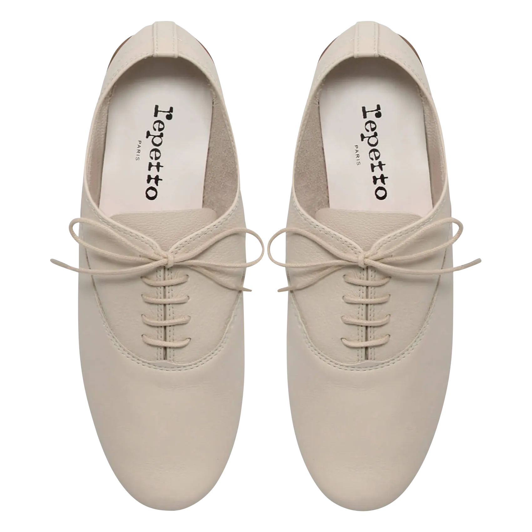 DERBIES à PETIT TALON EN CUIR ZIZI - REPETTO pour FEMME | Printemps