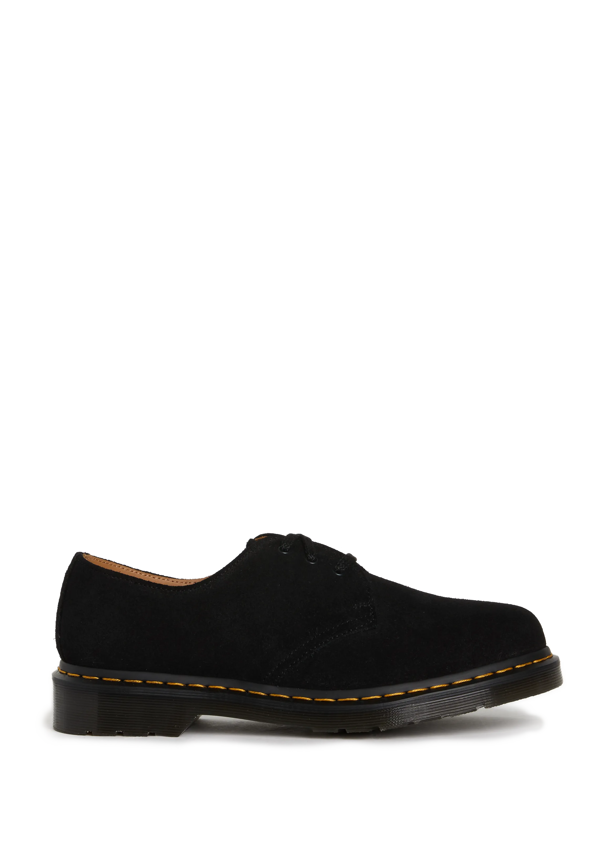 DR. MARTENS  Derbies 1461 en suède - Noir