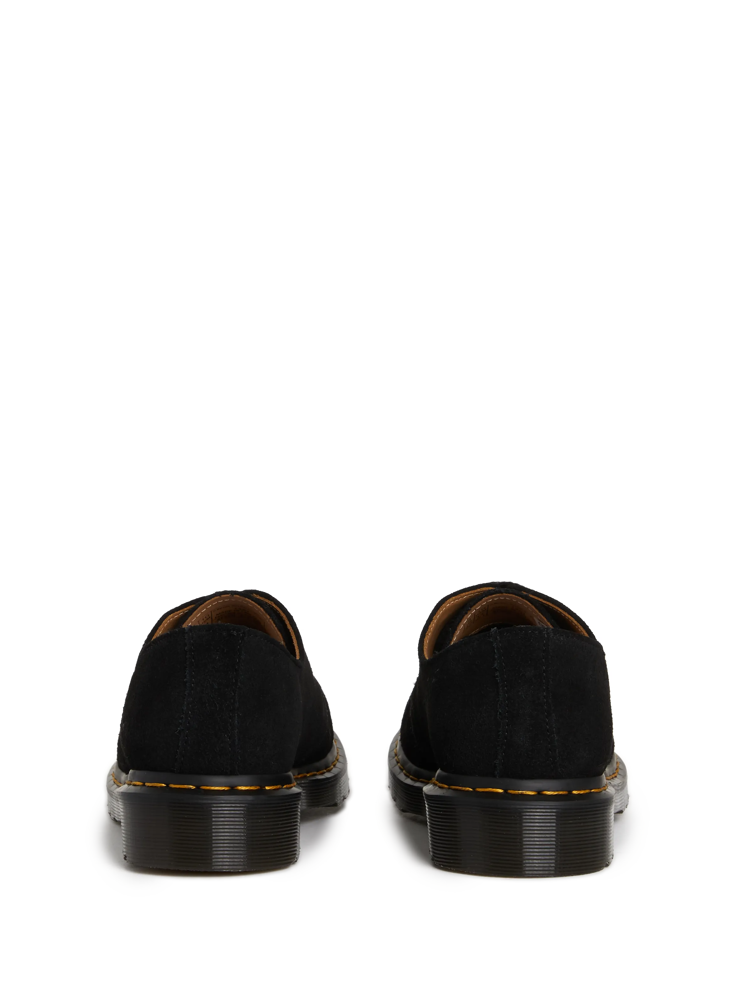 DR. MARTENS  Derbies 1461 en suède - Noir