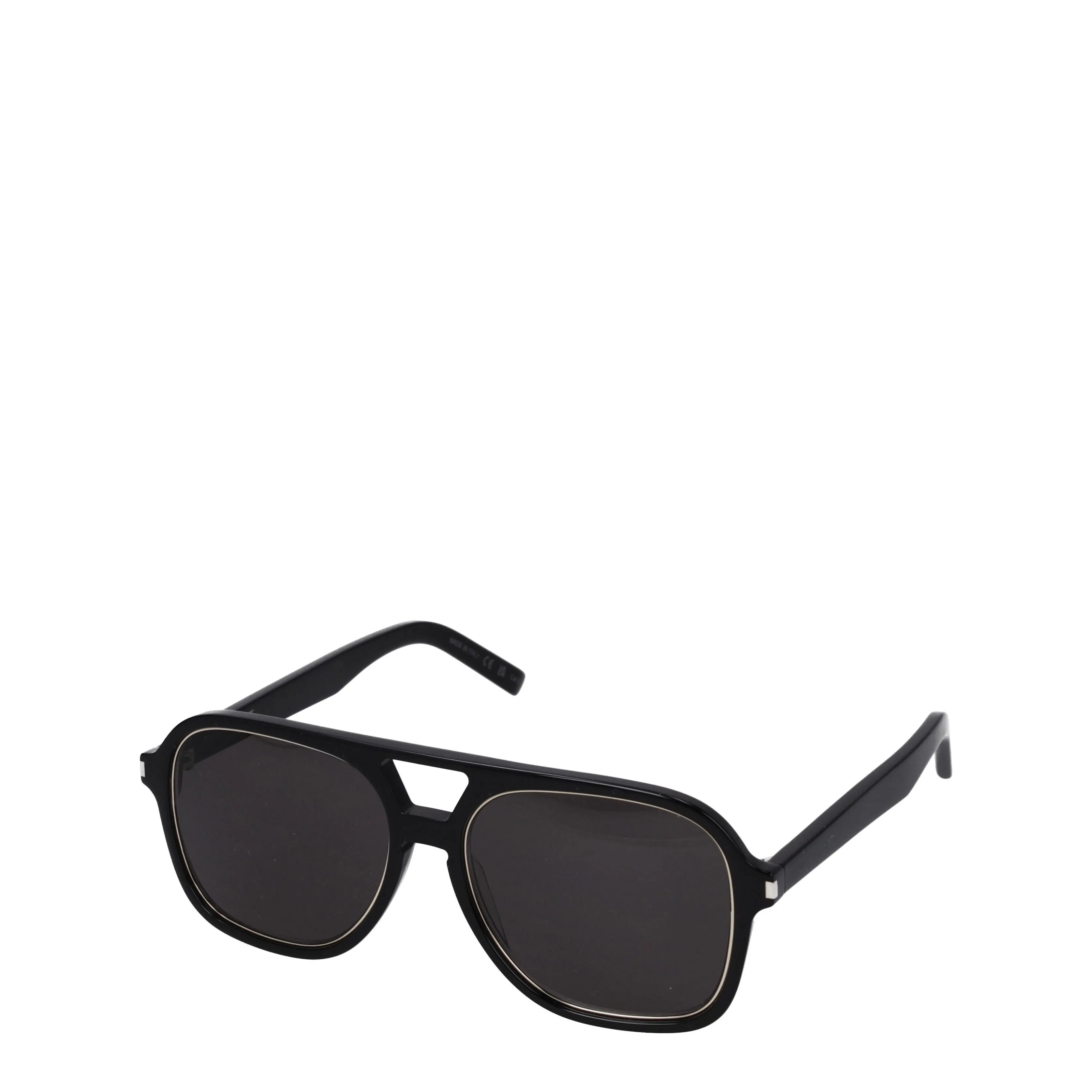 Femmes saint laurent 's Lunettes de soleil 602 RIM ACTATE NOIR / GOL