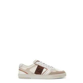 Fendi Step - Chaussures basses en cuir beige | Fendi