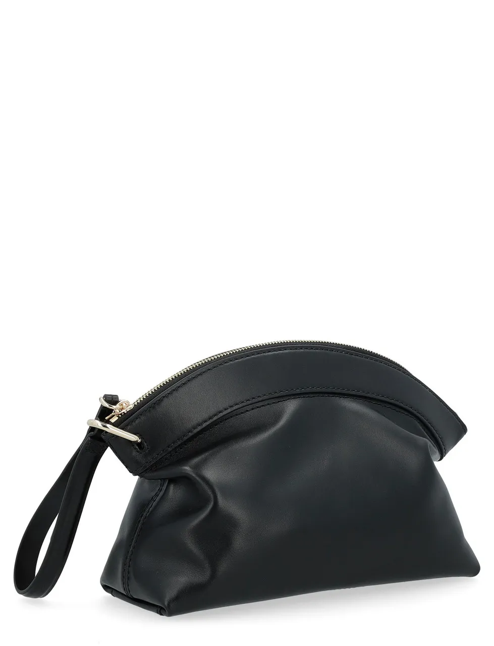 Furla Sac Erica en cuir lisse noir