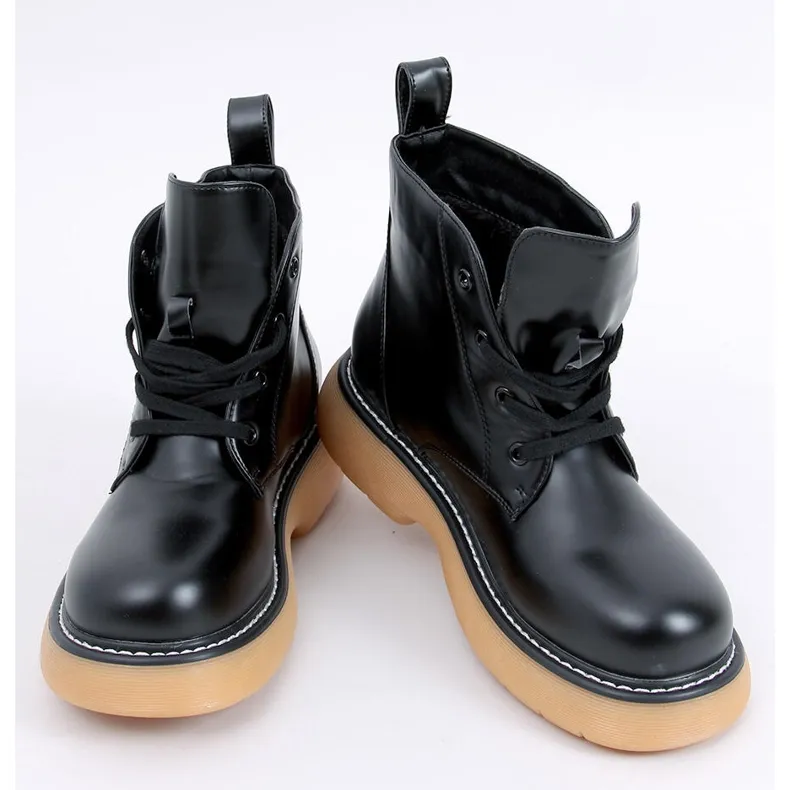 Gaia BLACK+Y bottines bovver le noir