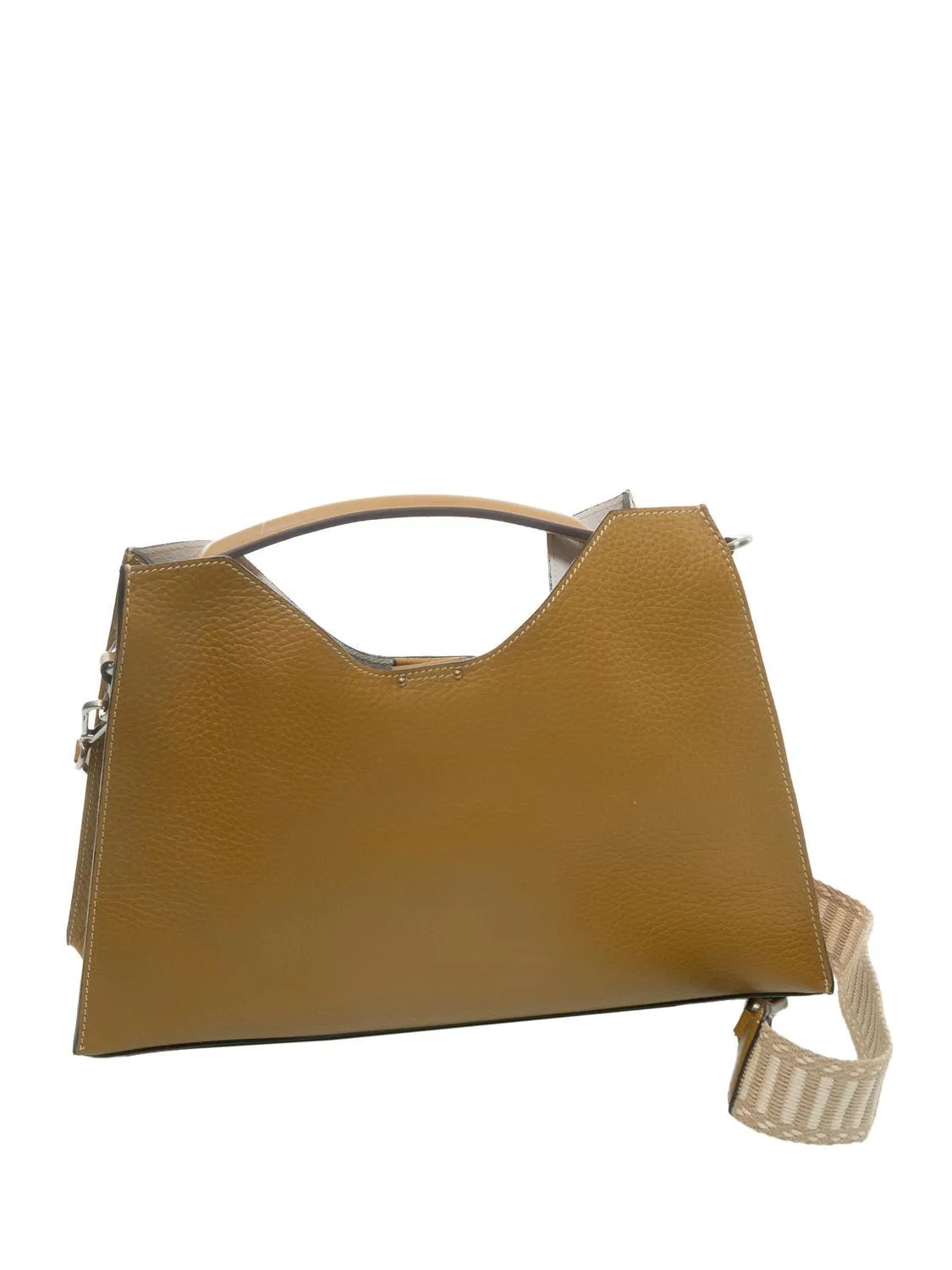 Gianni Chiarini Aurora Sac À Main En Cuir Avec Pochette Sable D'orge - Achetez À Prix Outlet!