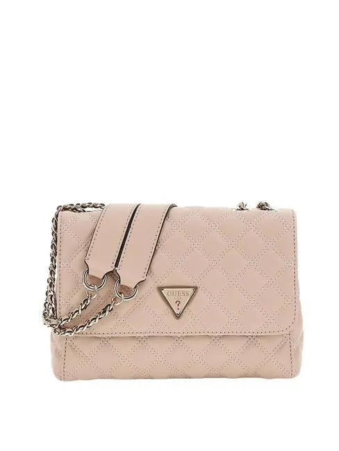 Guess Giully 2 Convertible Sac Porté Épaule/Croisé Beige Clair - Achetez À Prix Outlet!