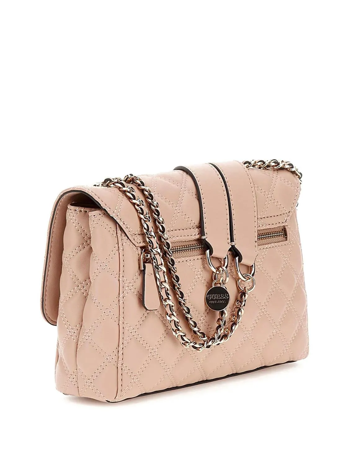 Guess Giully 2 Convertible Sac Porté Épaule/Croisé Beige Clair - Achetez À Prix Outlet!