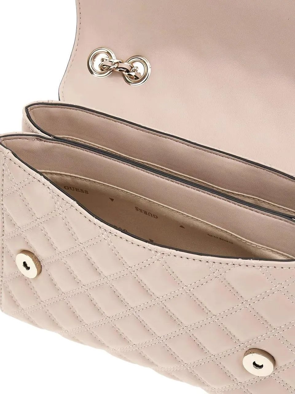 Guess Giully 2 Convertible Sac Porté Épaule/Croisé Beige Clair - Achetez À Prix Outlet!