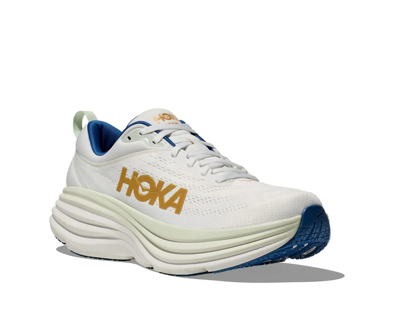 HOKA BONDI 8 FROST ET GOLD Chaussures de running