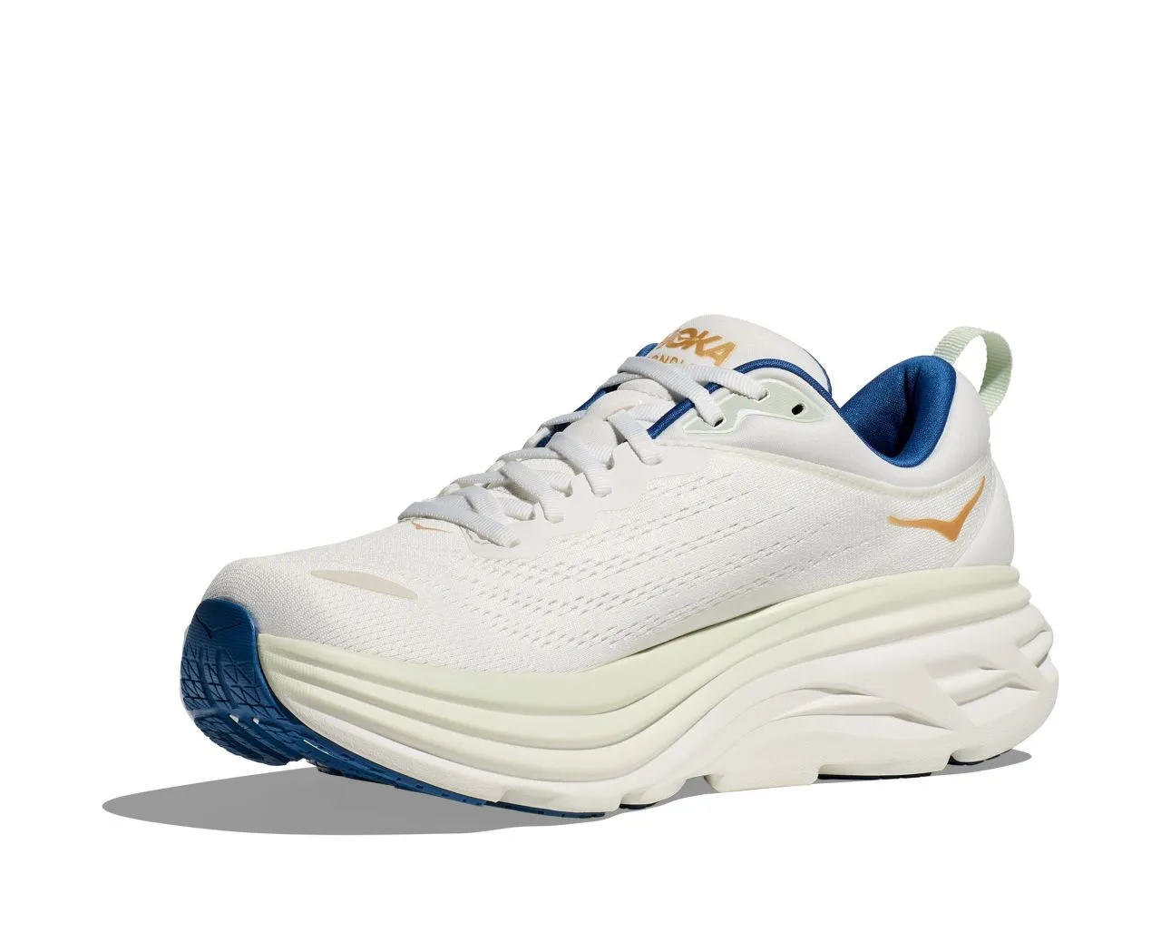 HOKA BONDI 8 FROST ET GOLD Chaussures de running