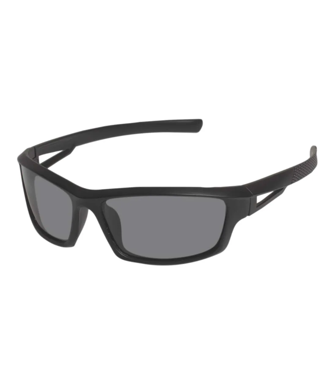 Isotoner Lunettes de soleil homme sport finition gomme