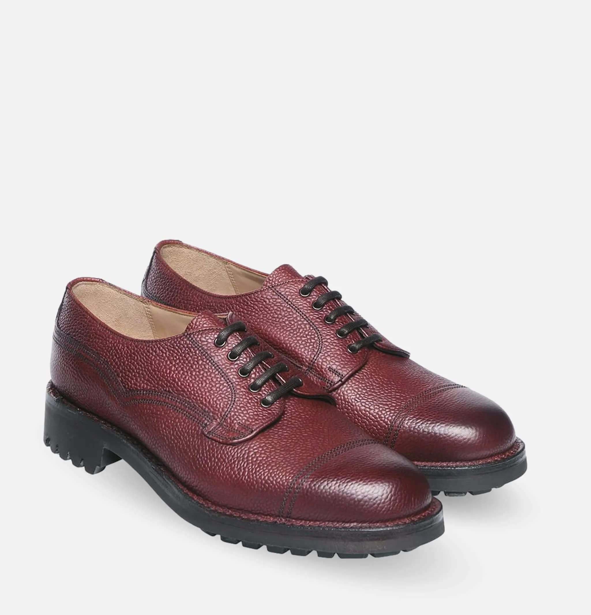 Joseph Cheaney | Derbies Cairn Burgundy | Royalcheese Paris