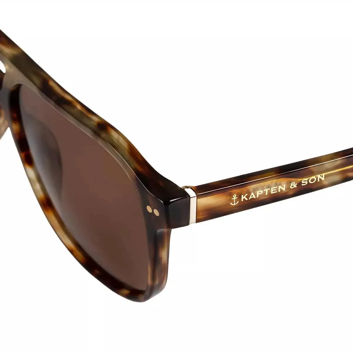 Kapten & Son Zurich Oversize Havana Tortoise Brown Havana Tortoise Brown | Lunettes de soleil