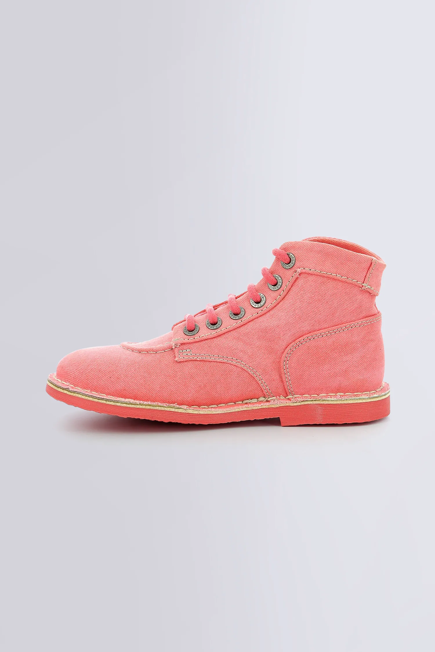 Kicklegend - Bottines rose clair pour femme - Kickers © Site Officiel