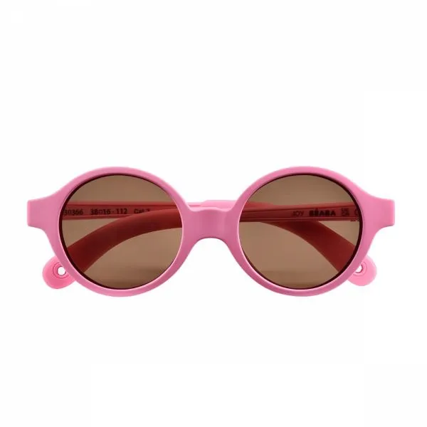 Lunettes de soleil 9-24 mois Joy rose néon