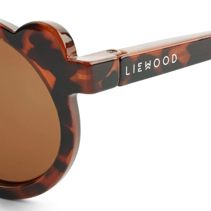 Lunettes de soleil Darla - Mr Bear (Dark Tortoise / Shiny) - LIEWOOD - Perlin Paon Paon