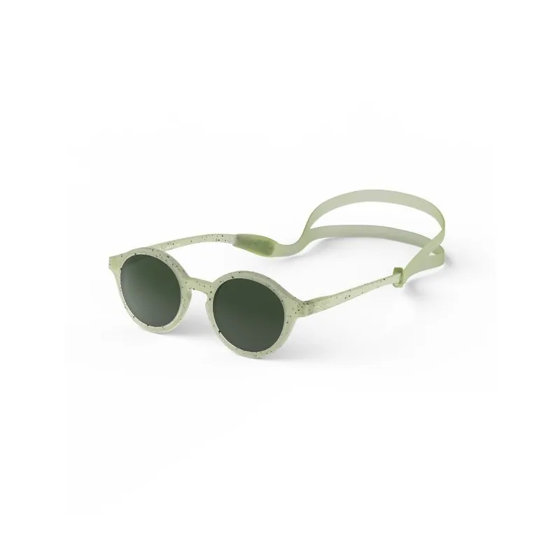 Lunettes de soleil Kids + - Dyed green (3-5 ans) - IZIPIZI - Perlin Paon Paon