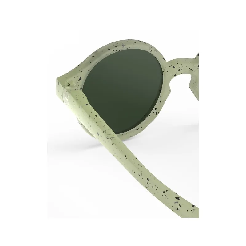 Lunettes de soleil Kids + - Dyed green (3-5 ans) - IZIPIZI - Perlin Paon Paon