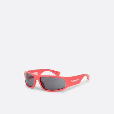 Lunettes de soleil rectangulaires roses | Noir | Tommy Hilfiger