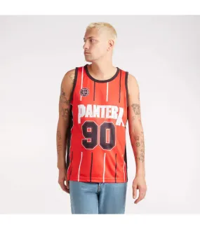 Maillot de basket cowboys from hell homme rouge Amplified