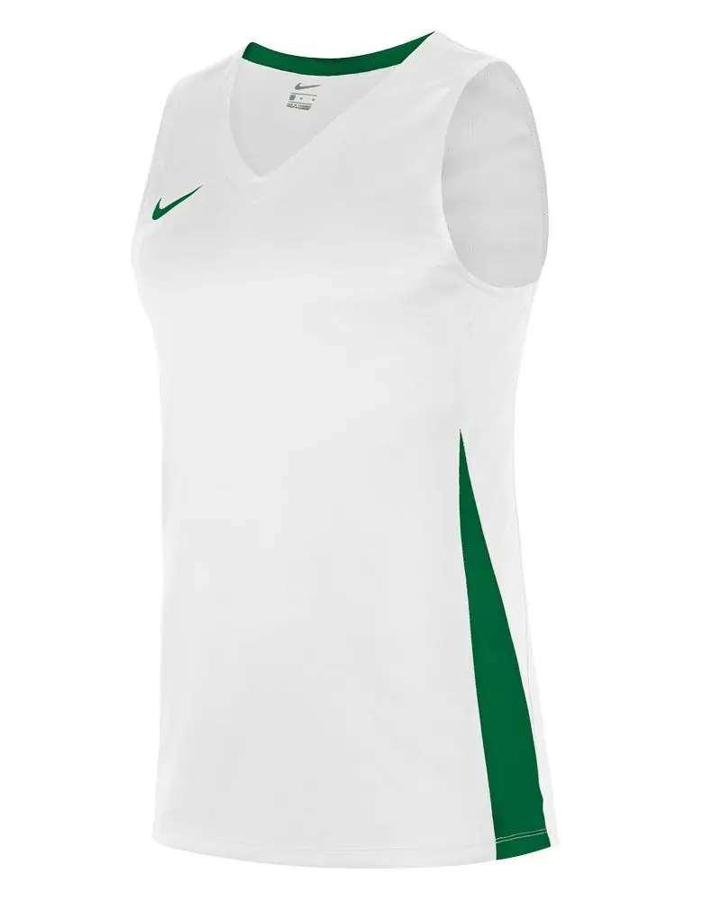 Maillot de basket Nike Team Blanc & Vert pour homme