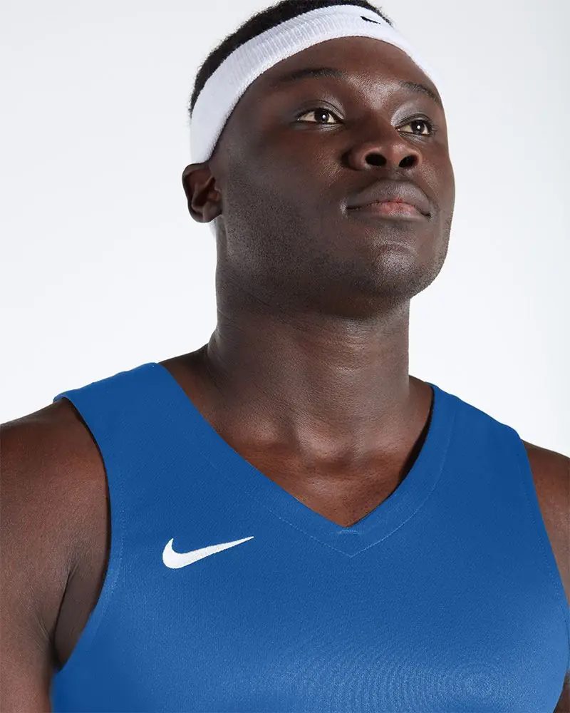 Maillot de basket Nike Team Bleu Royal pour homme