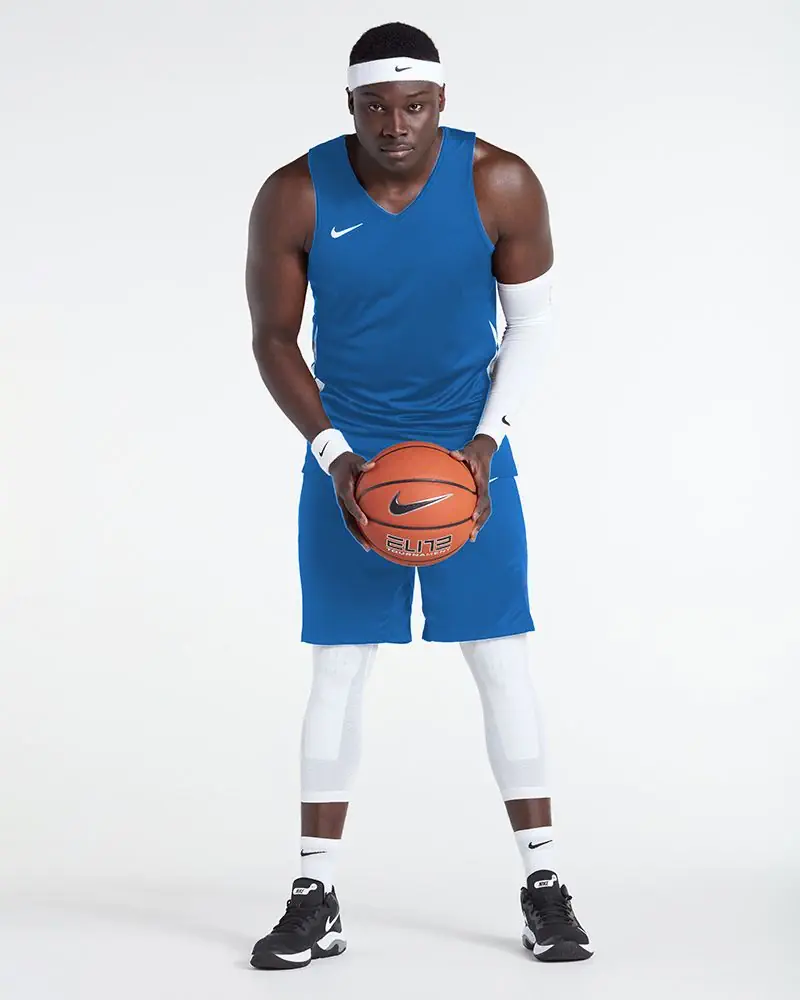 Maillot de basket Nike Team Bleu Royal pour homme