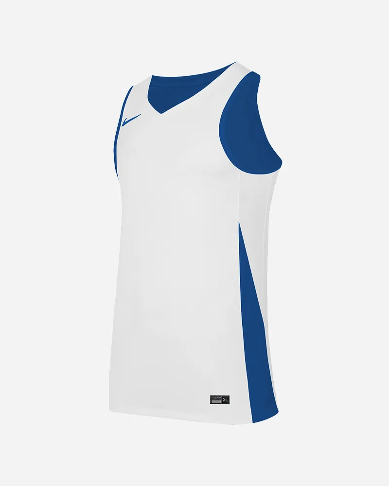 Maillot de basket reversible Nike Team Bleu Royal & Blanc pour homme