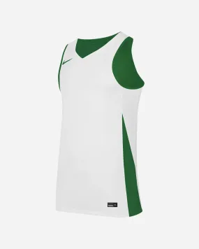 Maillot de basket reversible Nike Team Vert & Blanc pour homme