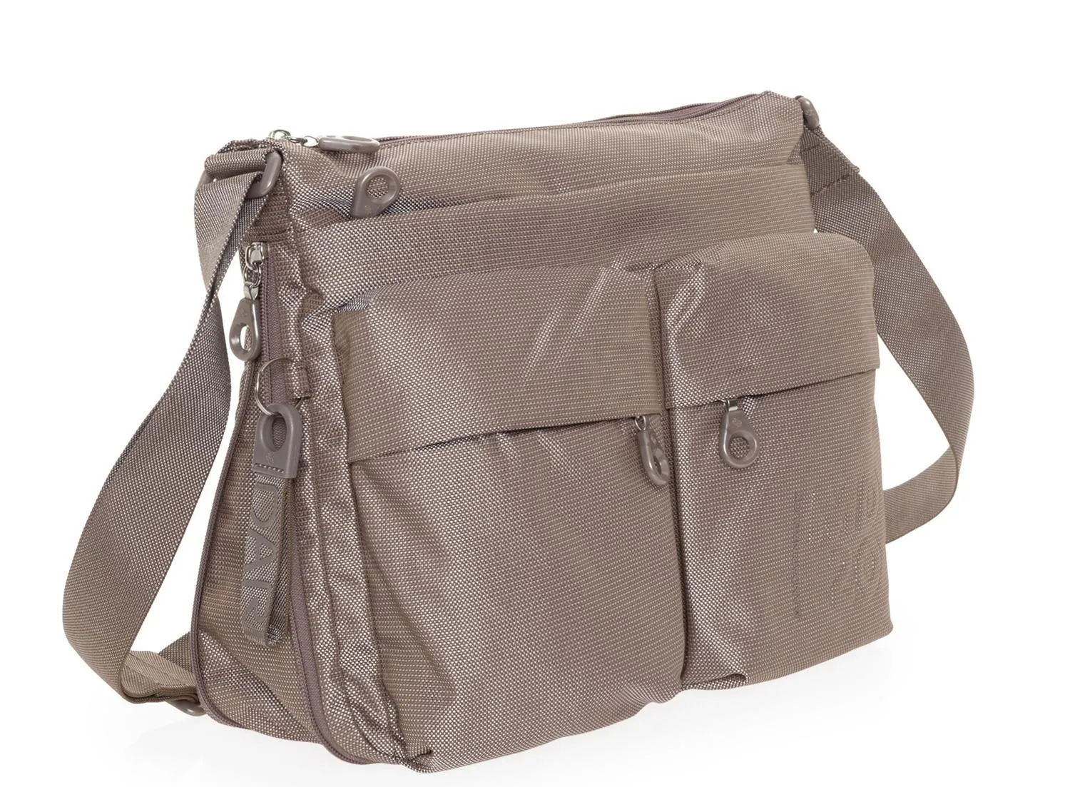 Mandarina Duck Md20 Sac Bandoulière, Extensible Taupe - Achetez À Prix Outlet!