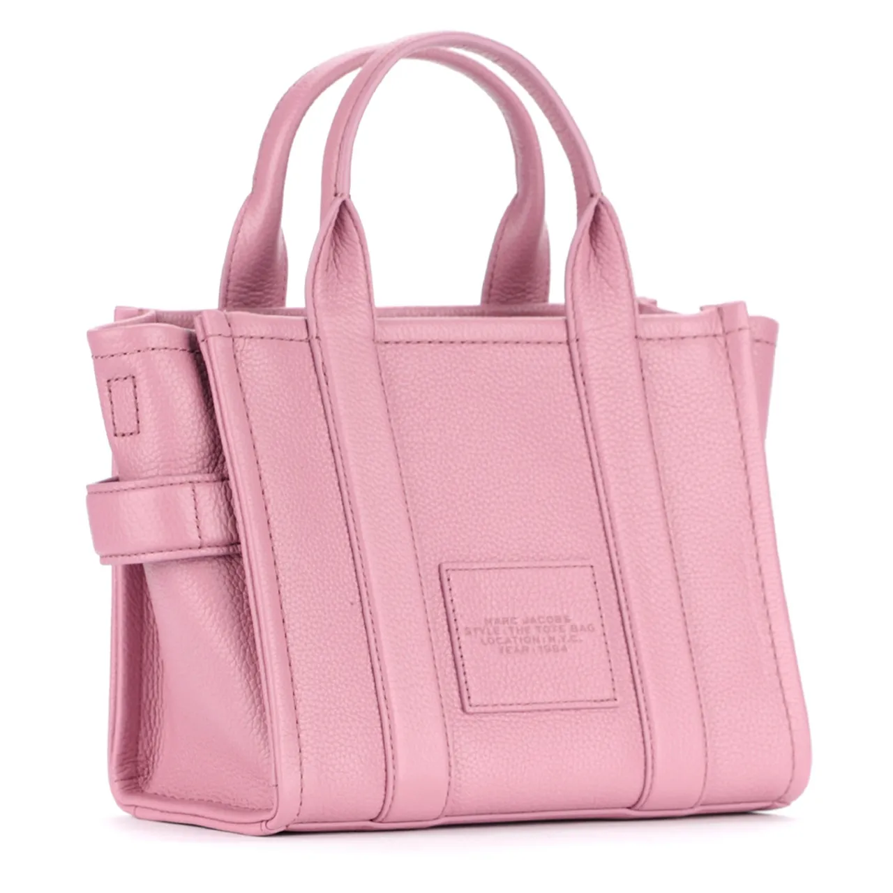 Marc Jacobs Sac The Leather Mini Tote Bag pink