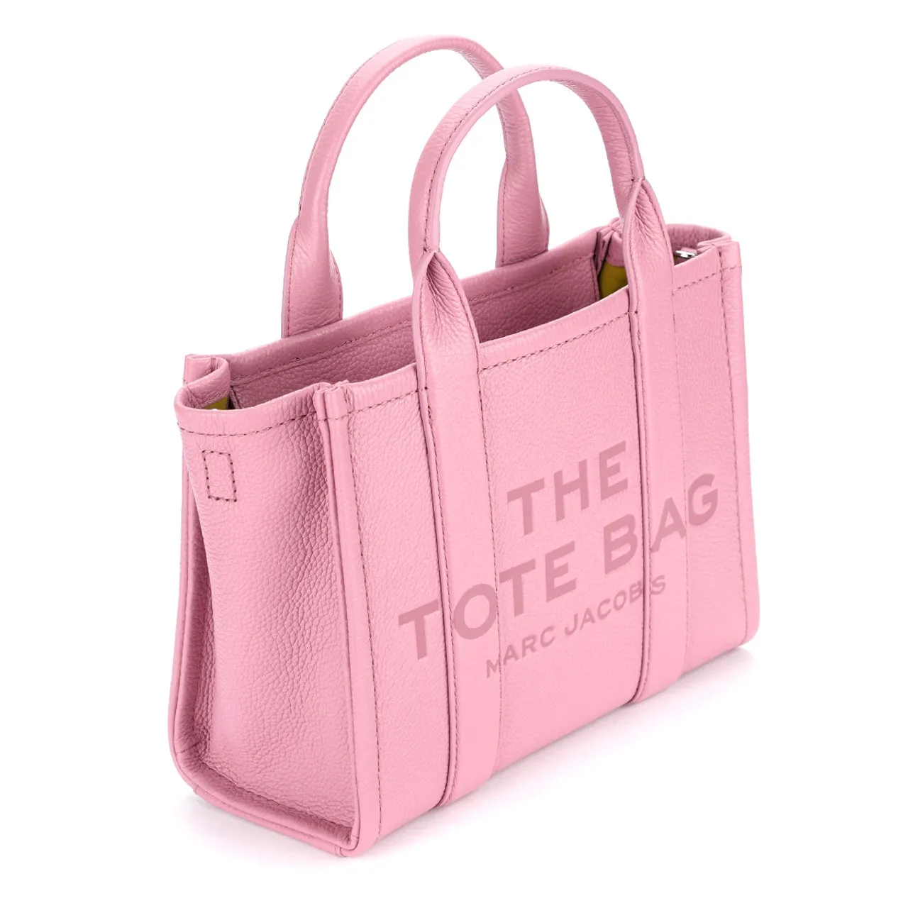 Marc Jacobs Sac The Leather Mini Tote Bag pink