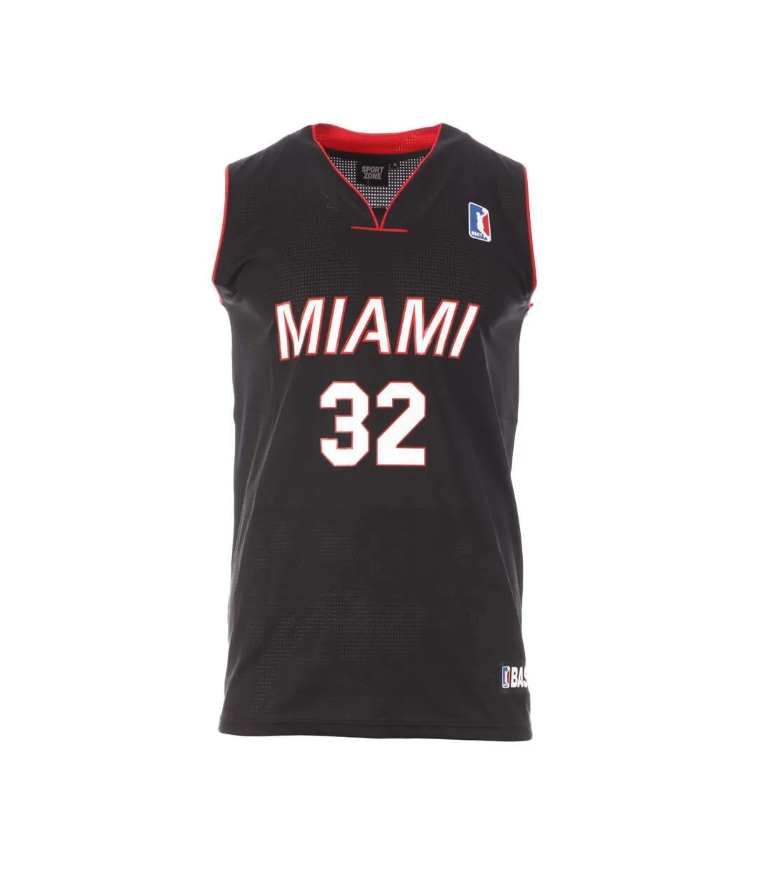 Miami Maillot de basket Noir Homme Sport Zone Miami 32