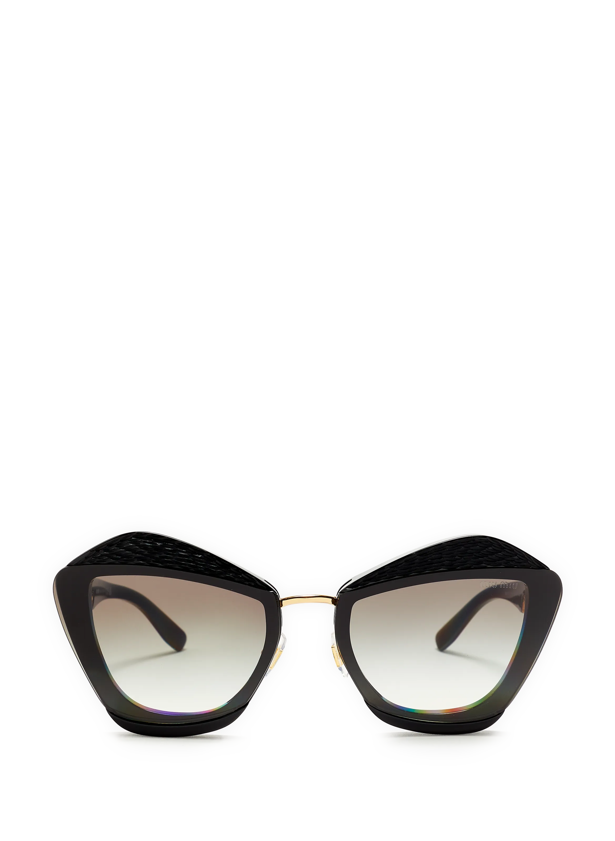 MIU MIU  Lunettes de soleil  - Noir