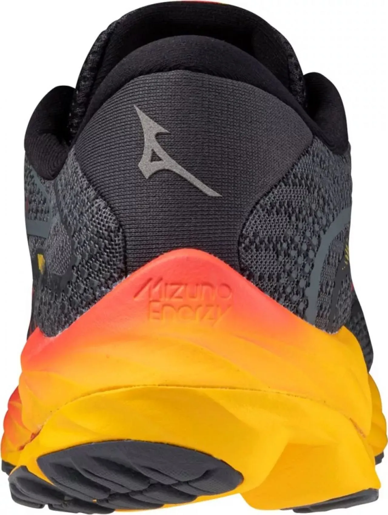 MIZUNO WAVE RIDER 27 BLACK ET FLAME Chaussures de running