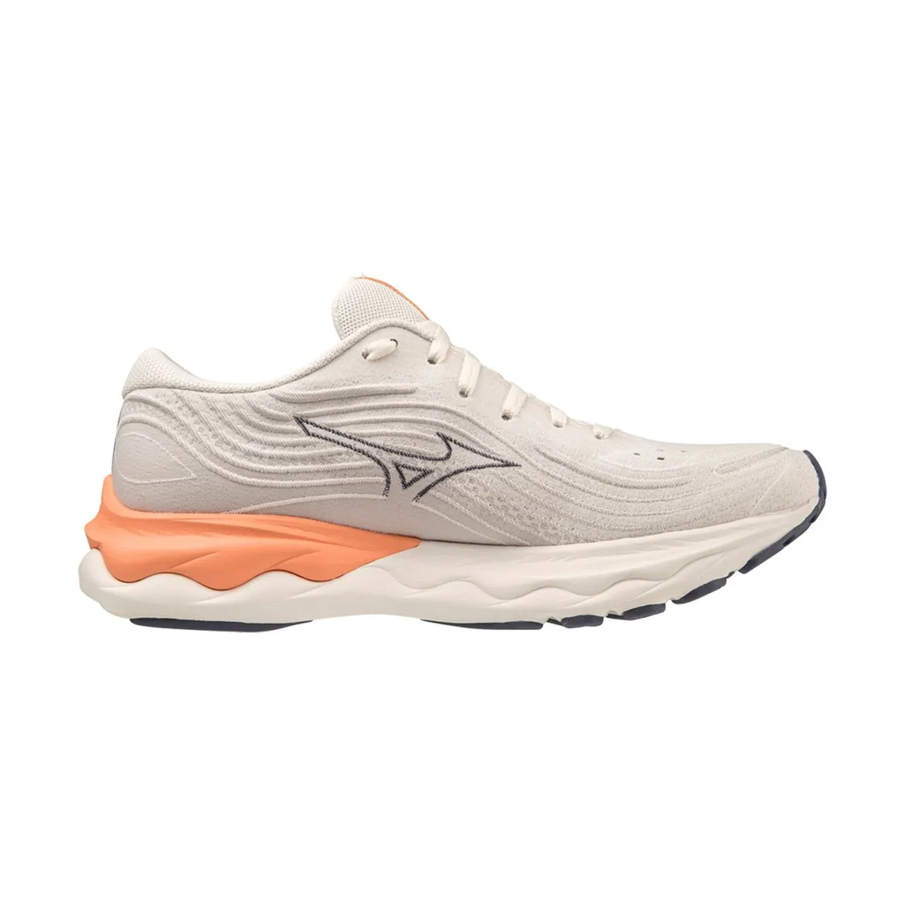 MIZUNO WAVE SKYRISE 4 WHITE ET CORAL Chaussures de running