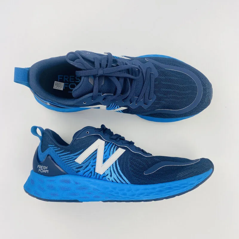 New Balance MTMPOBB Fresh Foam Tempo - Seconde main Chaussures running homme - Bleu - 41.5 | Hardloop