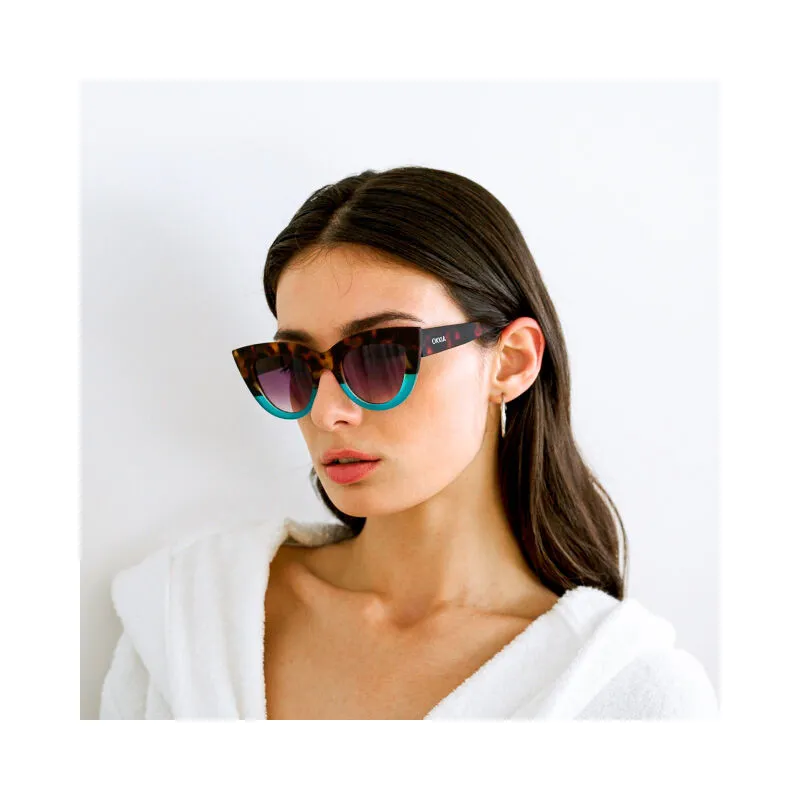 OKKIA Claudia, Les Lunettes de Soleil Cat Eye design