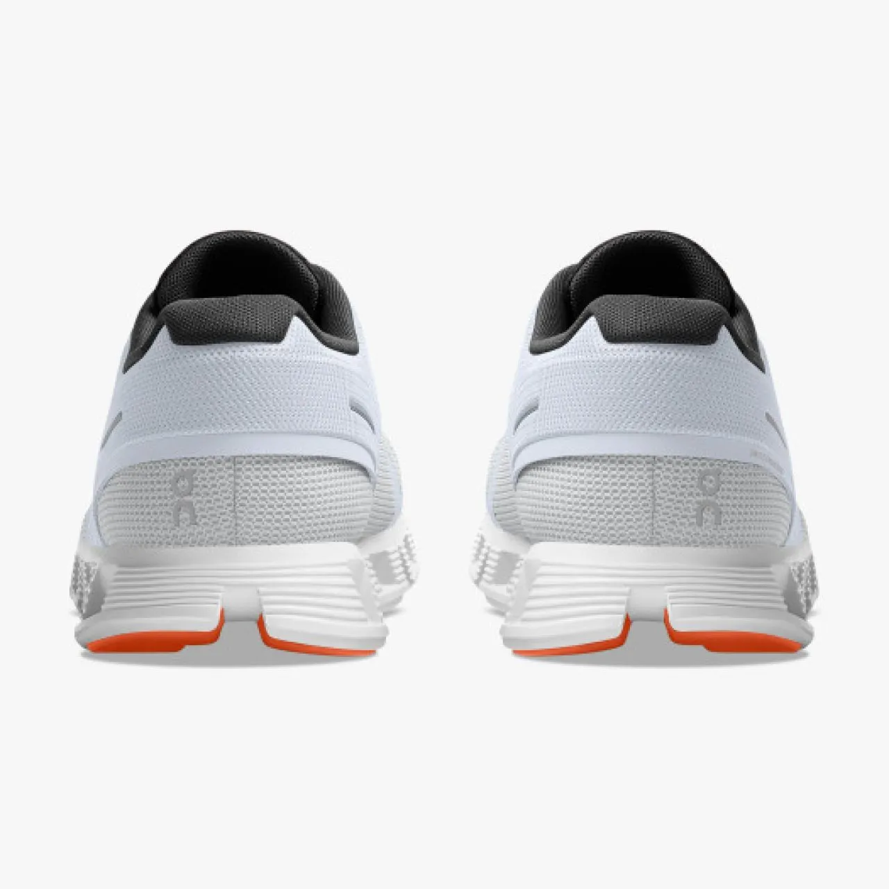 ON RUNNING CLOUD 5 PUSH WHITE ET FLAME Chaussures de running