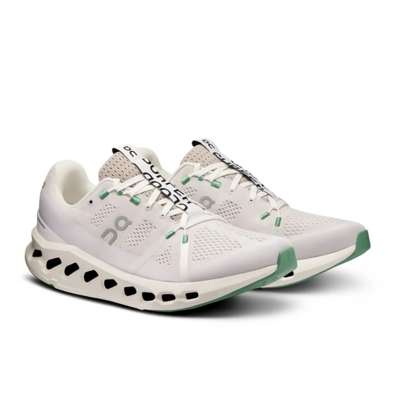 ON RUNNING CLOUDSURFER PEARL ET IVORY Chaussures de running