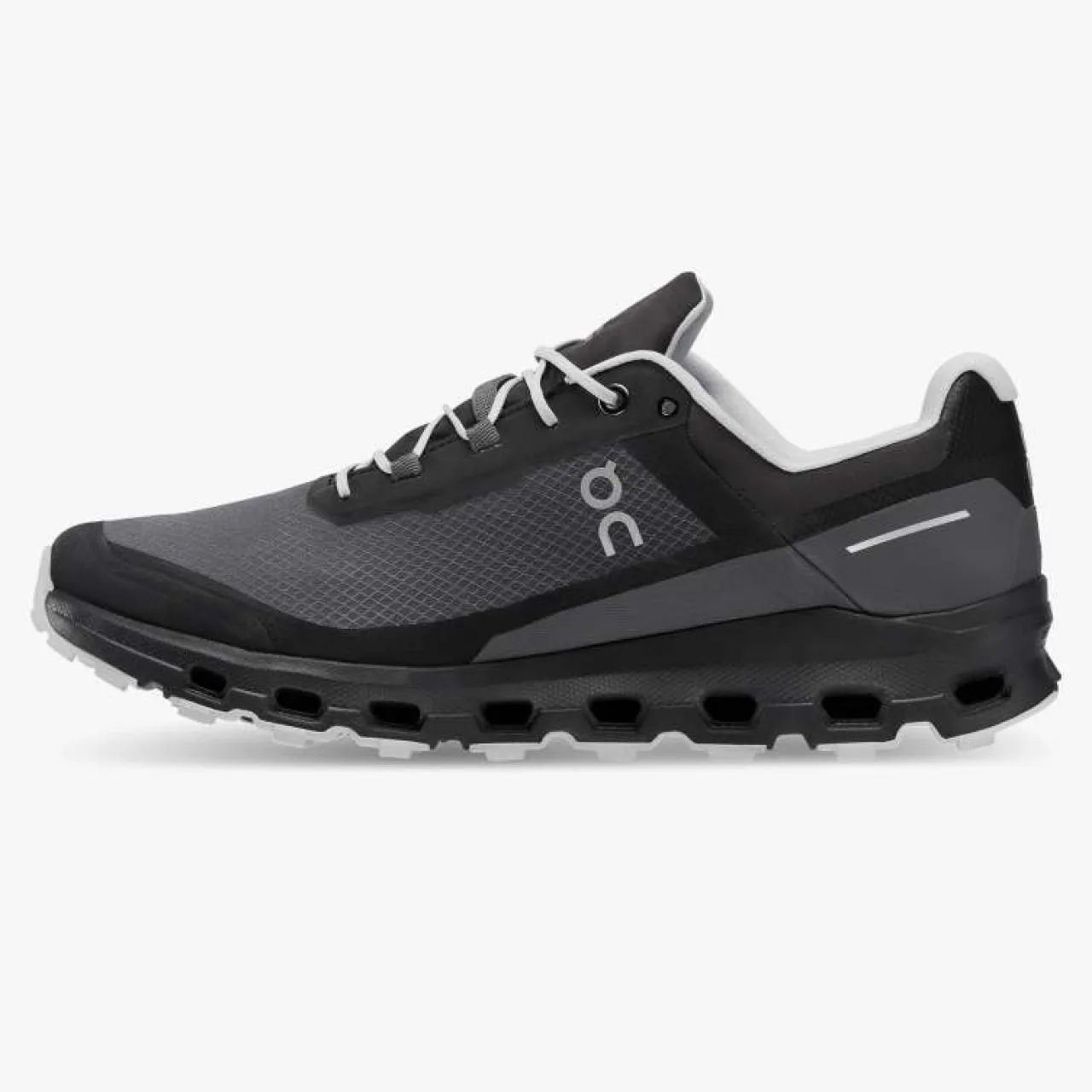 ON RUNNING CLOUDVISTA WATERPROOF  BLACK ET ECLIPSE Chaussures de trail