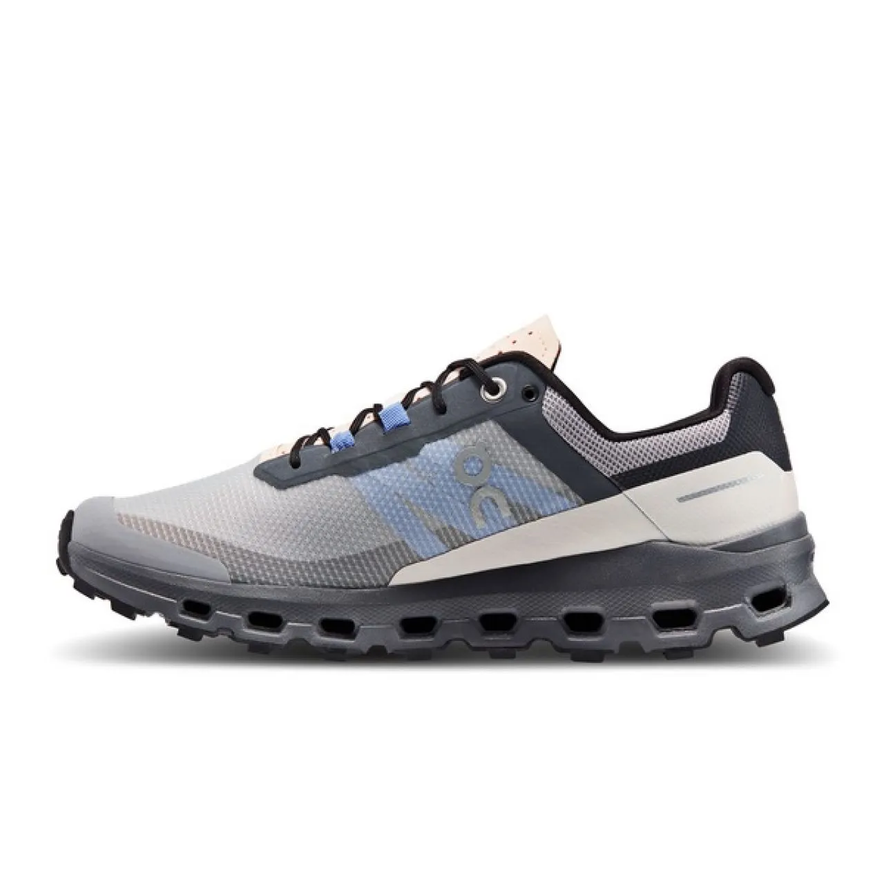 ON RUNNING CLOUDVISTA WOMEN ALLOY ET BLACK  Chaussures de trail