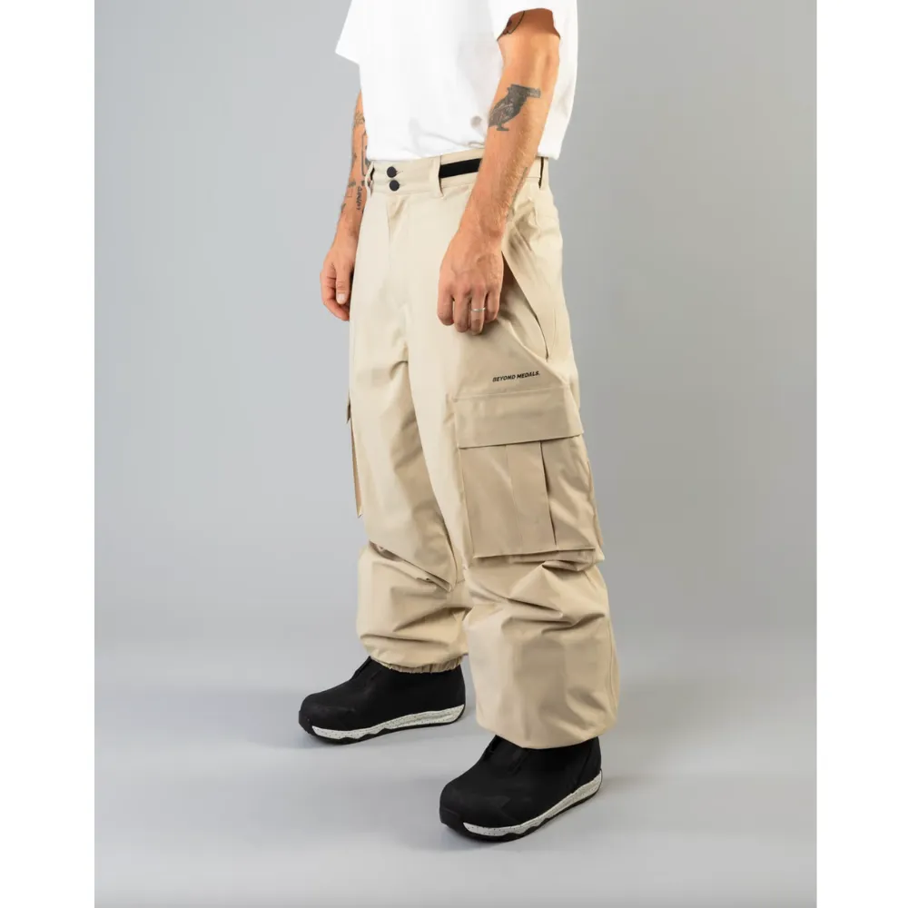 Pantalon cargo 2L Beige