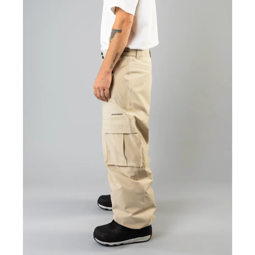 Pantalon cargo 2L Beige