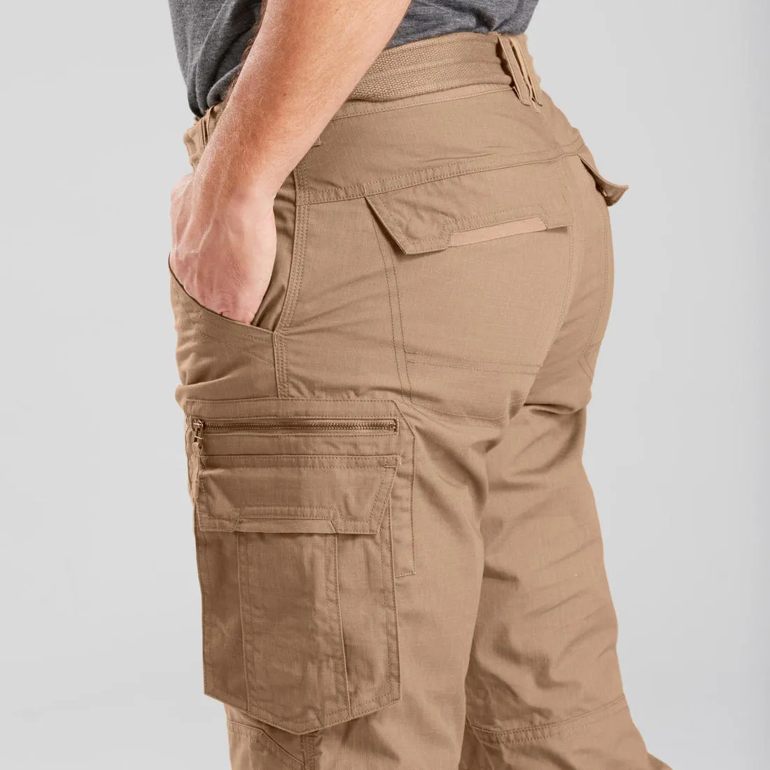 Pantalon cargo de trek voyage - travel 500 homme