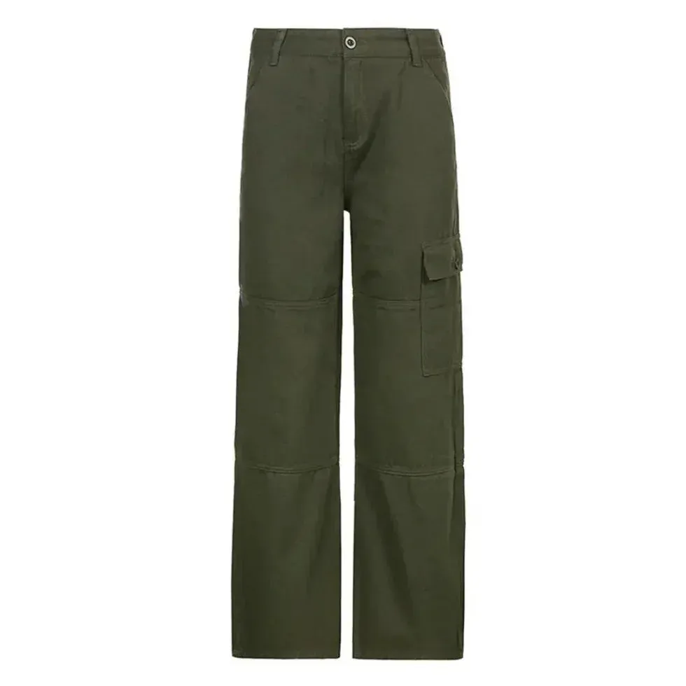 Pantalon Cargo à Coupe Décontractée pour Femmes