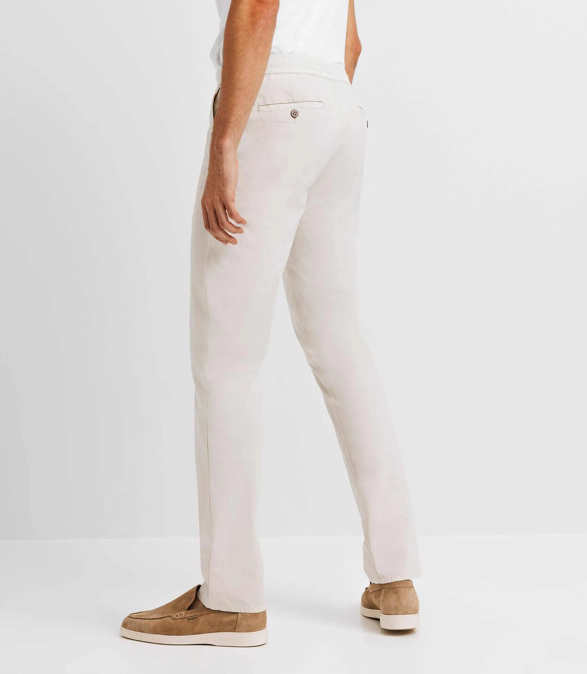 Pantalon chino beige