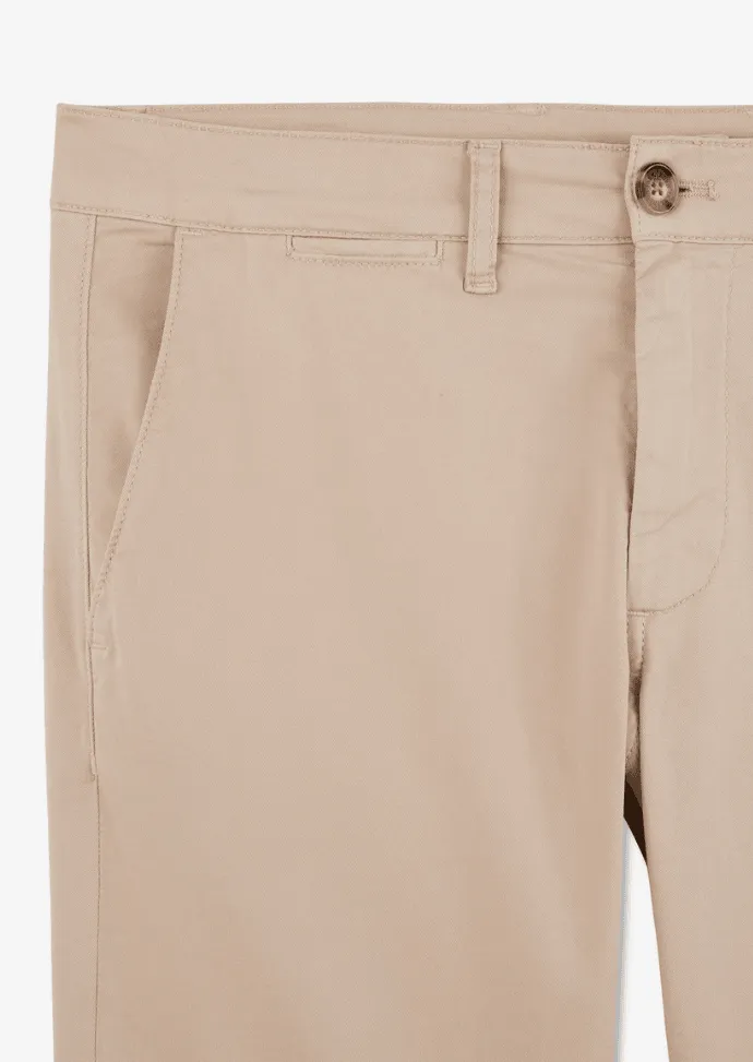 Pantalon chino Eden Park beige