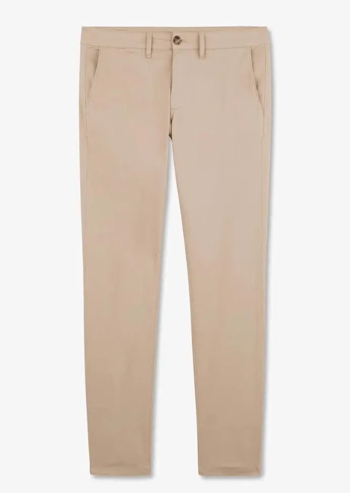 Pantalon chino Eden Park beige