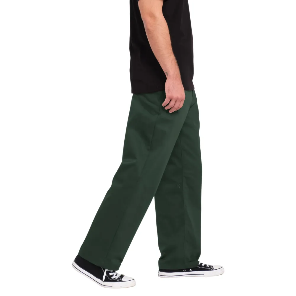 Pantalon chino Frickin Skate Vert forêt foncé