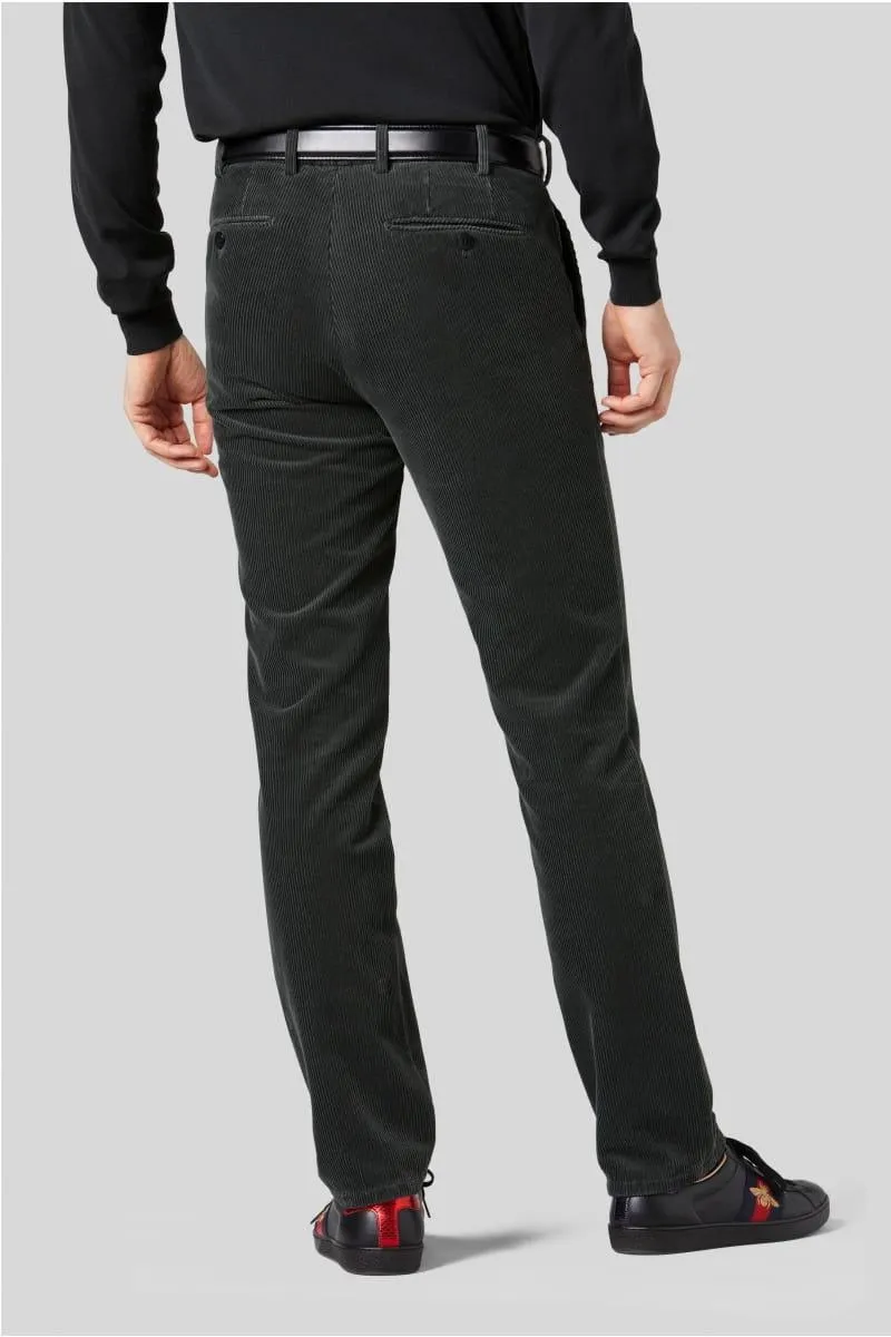 Pantalon chino Meyer gris en velours